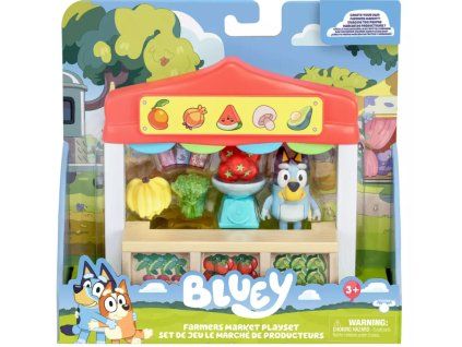 Mini set Bluey a farmařský trh