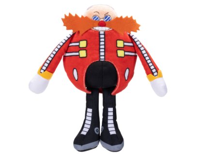 Plyšová hračka Ježek Sonic Dr.Eggman 10cm