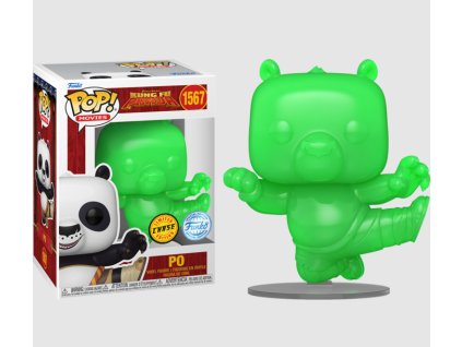 Funko Pop! 1567 Kung Fu Panda Po Limited Chase Edition