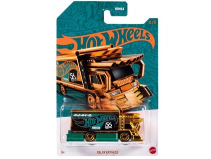 Hot Wheels Raijin Express zelený