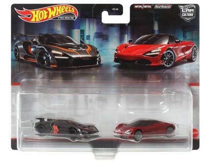Hot Wheels Premium Car Culture McLaren Senna a McLaren 720S