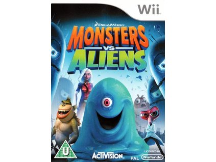 Wii Monsters vs Aliens