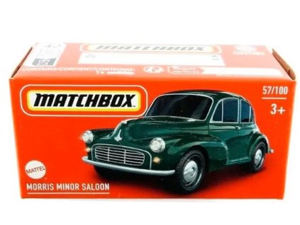 Matchbox Morris Minor Saloon zelený