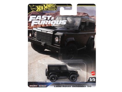 Hot Wheels Premium Fast and Furious Land Rover Defender 90 Nové