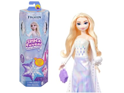 Panenka Ledové království Spin and Reveal Elsa
