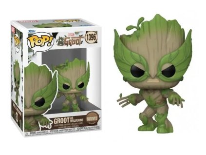 Funko Pop! 1396 We are Groot Groot as Wolverine
