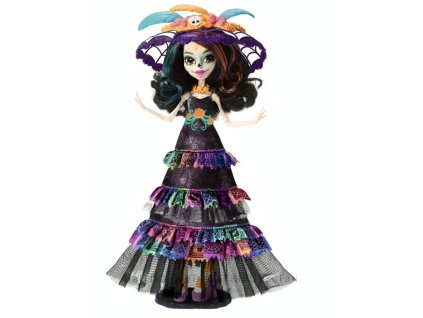 Panenka Monster High Howliday Skelita Calaveras Dia De Muertos Edition