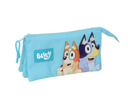 Penál Bluey a Bingo trojitý