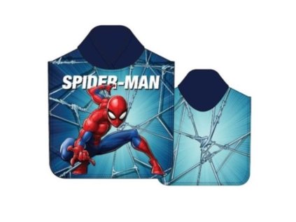 Pončo Spiderman 50 x 110cm