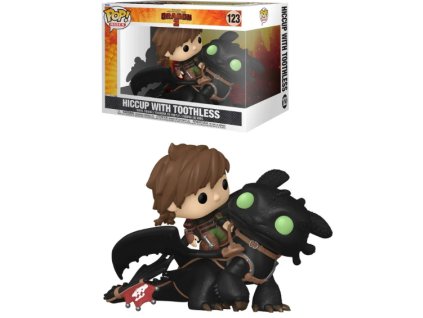 Funko Pop! 123 How To Train Your Dragon Hiccup With Toothless