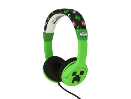 Dětská drátová sluchátka Minecraft OTL