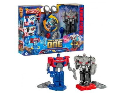 Transformers One Robot Battlers Optimus Prime Vs. Megatron