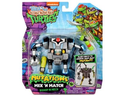 Figurka Želvy Ninja Mix N Match Bishop In Mech Nové