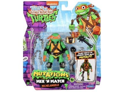 Figurka Želvy Ninja Mix N Match Michelangelo Nové
