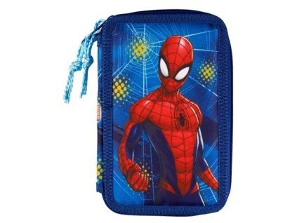 Dvoupatrový penál SpiderMan s výbavou