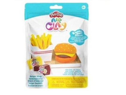 PlayDoh Air Clay v sáčku Burger Shop
