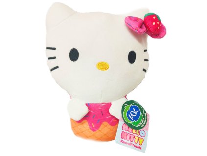 Plyšová hračka Hello Kitty Treats Zmrzlina 25cm