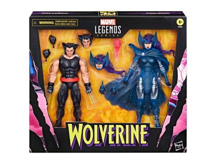 Figurky Wolverine 50th Anniversary Marvel Legends Wolverine a Psylocke 15cm