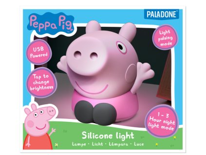 Noční světlo Prasátko Peppa 14cm