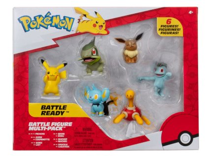 Figurky Pokémon Battle Set 6ks