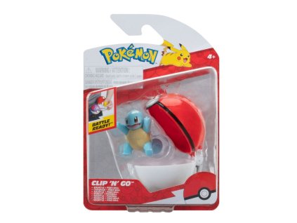 Pokémon Clip N Go Poké Balls Squirtle a Poké Ball