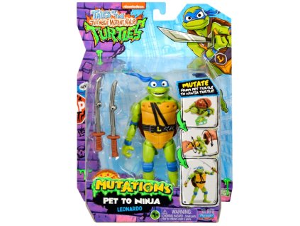 Figurka Želvy Ninja Pet To Ninja Leonardo