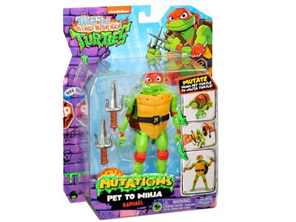 Figurka Želvy Ninja Pet To Ninja Raphael Nové