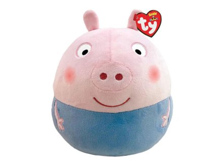 Plyšová hračka Ty SquishaBoo Prasátko Peppa George