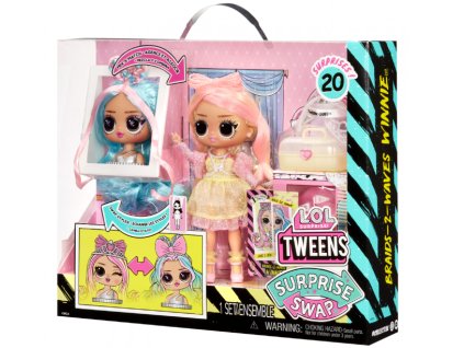 L.O.L. Surprise Tweens Surprise panenka a mini česací hlava Winnie