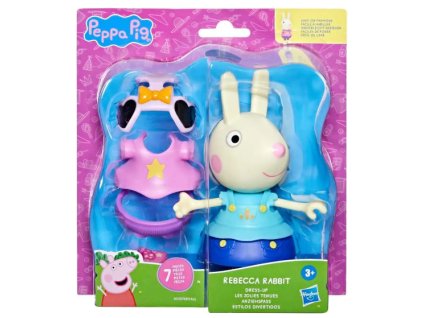 Figurka Prasátko Peppa Králík Rebecca oblékání Nové