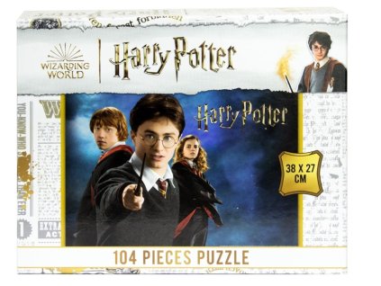 Puzzle Harry Potter Harry, Hermiona a Ron 104 dílků