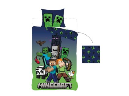 Povlečení Minecraft 135x200cm