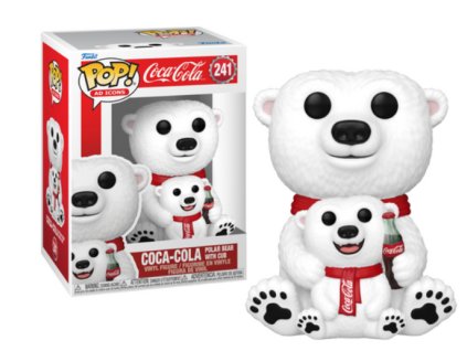 Funko Pop! 241 CocaCola Polar Bear With Cub Nové