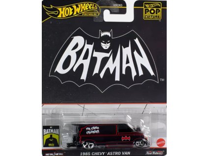 Hot Wheels Premium Pop Culture Batman 1985 Chevy Astro Van