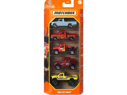 Matchbox MBX Off Road 5ks Nové