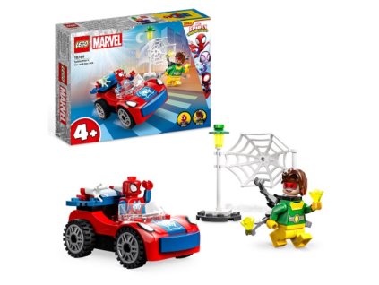 Lego 10789 Marvel SpiderMan v autě a Doc Ock