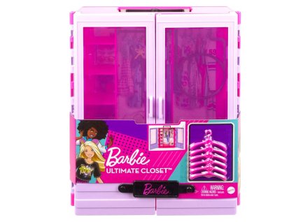 Barbie Šatní skříň fialová