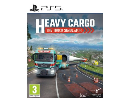 PS5 The Truck Simulator Heavy Cargo Nové