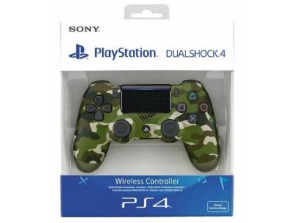 PS4 Sony DualShock 4 Green Cammo