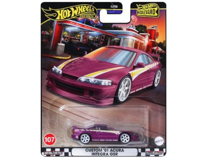 Hot Wheels Premium Custom 01 Acura Integra GSR