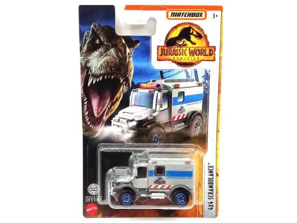 Matchbox Jurassic World 4x4 Scrambulance