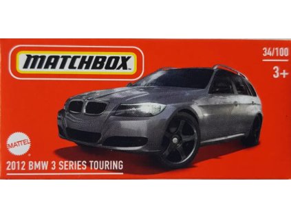 Matchbox 2012 BMW 3 Series Touring šedé Box