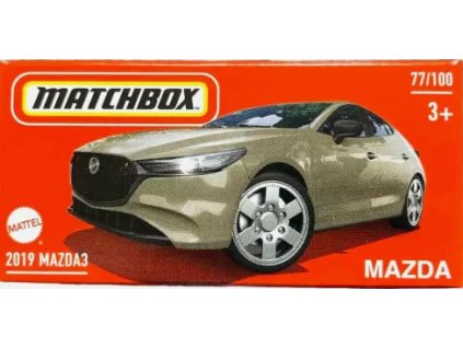 Matchbox 2019 Mazda 3 Box