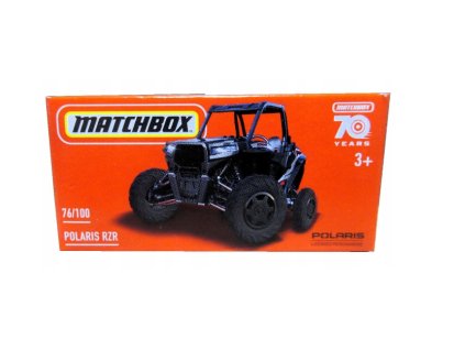 Matchbox Polaris RZR Box šedé