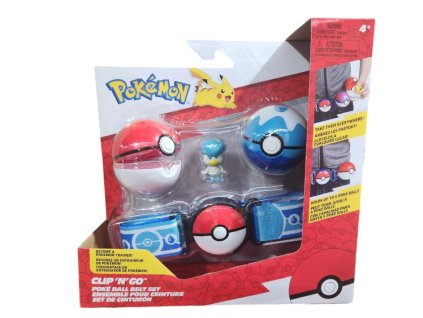 Pokémon Clip and Go Quaxly Ball Belt Set