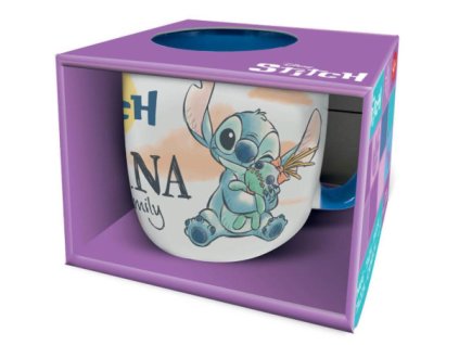 Hrnek Disney Stitch Ohana 384ml
