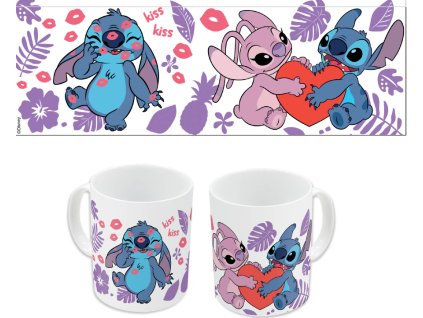 Hrnek Stitch a Angel Love 325ml