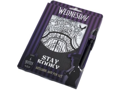 Set blok a pero Wednesday Nové