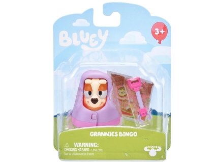 Figurka Bluey Bingo s kapucí
