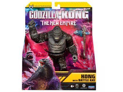 Figurka Godzilla X Kong The New Empire Kong With Battle Axe 15cm